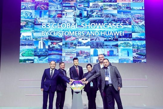Global customers-Huawei unveiled 83 global showcases